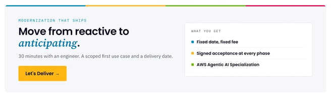 Let's Deliver: book a 30-minute session with a Mactores engineer